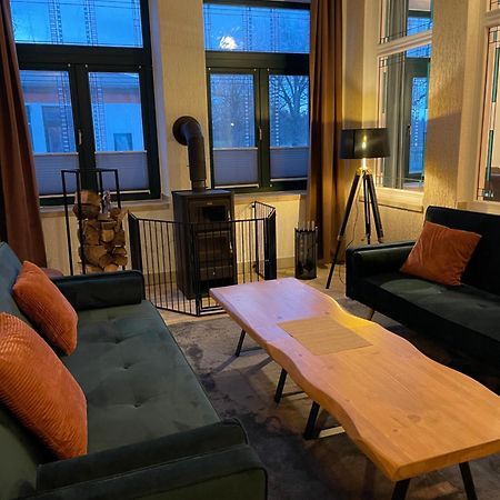 Ferienwohnung Mit Kamin Und Traumhafter Dachterrasse Mit Weitblick In Die Natur Neu Gaarz ภายนอก รูปภาพ